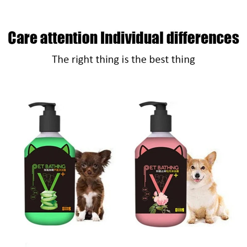 1pc Pet Shower Gel Beauty Hair Care Cleaning Deodorizing Cat Dog Shampoo De Mite Anti Itch Long Lasting Fragrance Pet Supplies