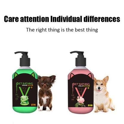 1pc Pet Shower Gel Beauty Hair Care Cleaning Deodorizing Cat Dog Shampoo De Mite Anti Itch Long Lasting Fragrance Pet Supplies