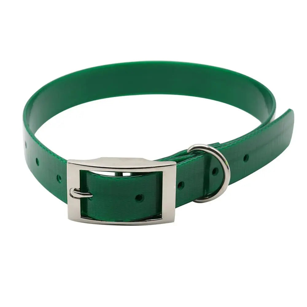 JanPet Fashion TPU Dog Pet Collars High quality waterproof deodorant Resistant dirt Easy clean collars 10 Colors Pet Products