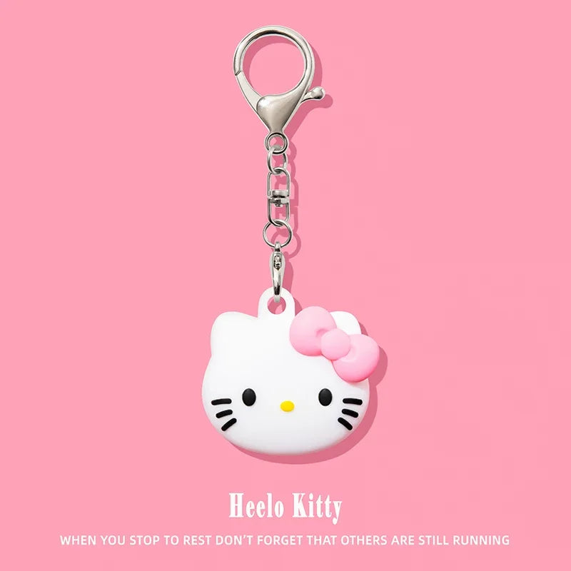 Cute Silicone AirTag Case – Cartoon Protective Keychain Cover for Apple AirTag