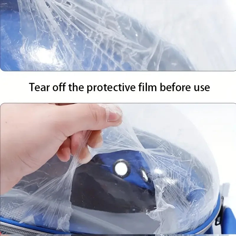 Cat Outing Bag Pet Extra Large Space Carrying Bag Cabin Aviation Box Cat Backpack Bag Side Opening