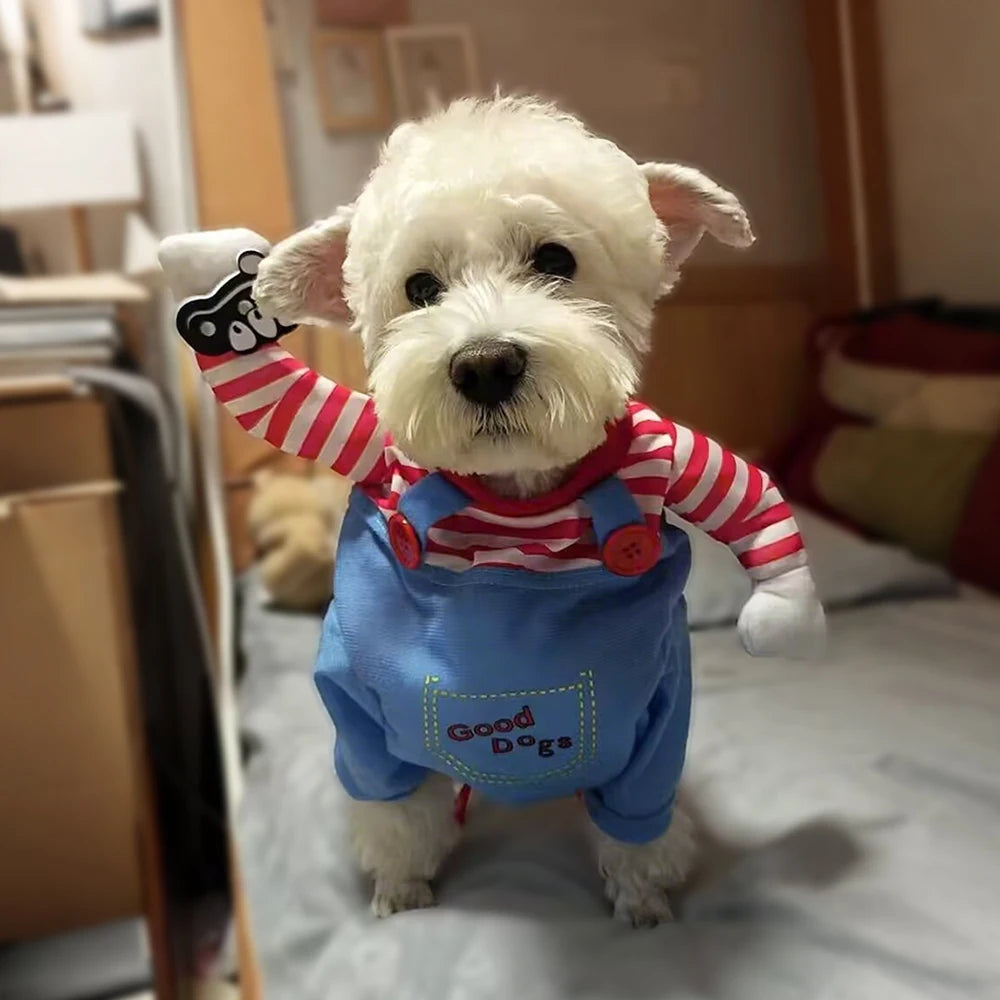 Adjustable Halloween Jumpsuit for Dogs & Cats