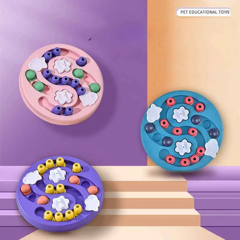 Dog Puzzle Toys Slow Feeder Interactive Increase Puppy IQ Food Dispenser Slowly Eating NonSlip Bowl Pet Cat Dogs Training Game