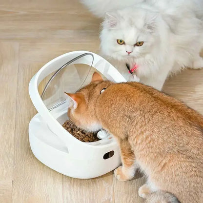 Smart Automatic Cat Feeder – Rechargeable Portion-Control Pet Food Dispenser