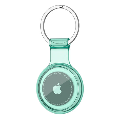 Waterproof TPU AirTag Case with Keychain for Pet Collars & Keys