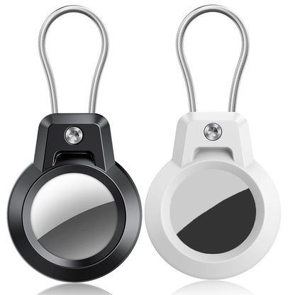 GITFOS AirTag Holder with Keychain for Luggage, Pets & Keys