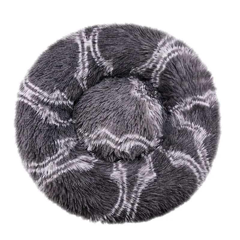 Soft Plush Pet Bed – Cozy Washable Bed for Dogs & Cats