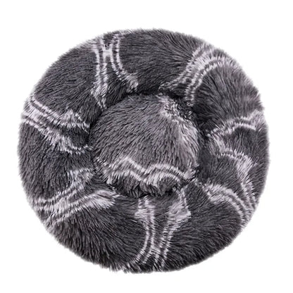Soft Plush Pet Bed – Cozy Washable Bed for Dogs & Cats