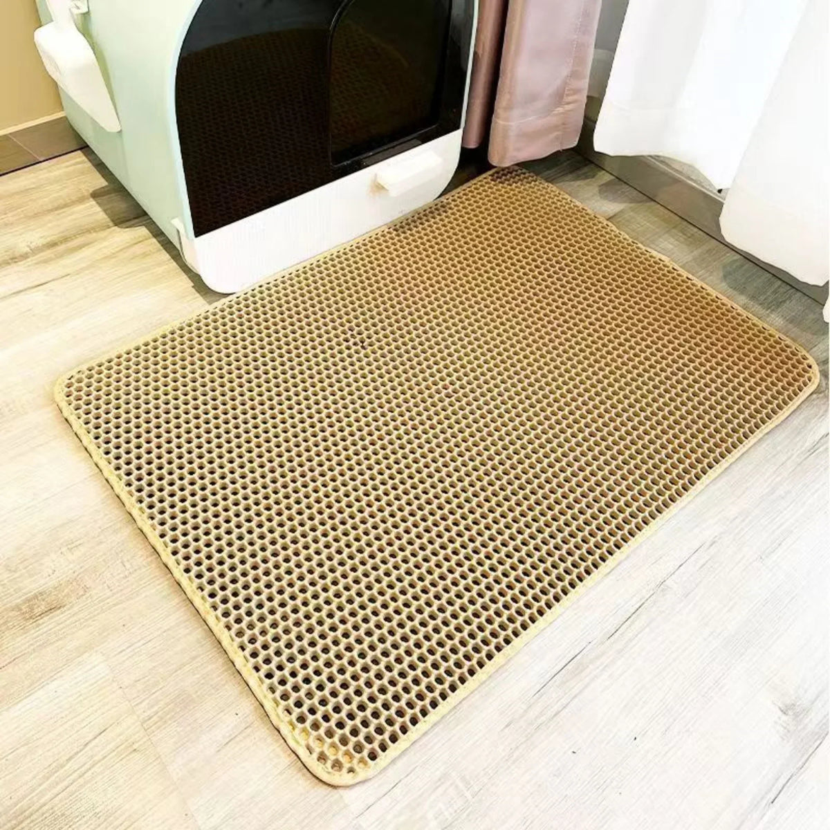 Large Cat Litter Mat – Waterproof Double-Layer Non-Slip Pad