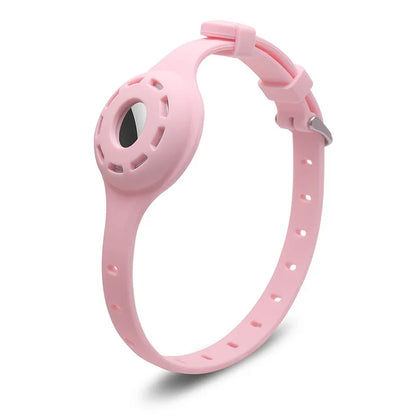 Adjustable Silicone AirTag Cat Collar for Apple AirTag