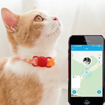 Luminous Silicone AirTag Case for Dog & Cat Collars