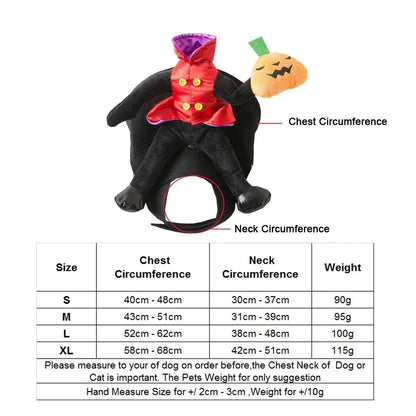 Santa Horse Riding Dog Halloween Costume