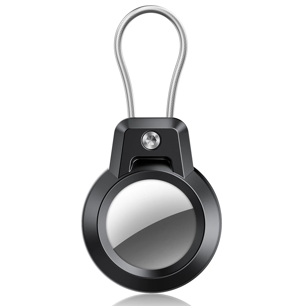 GITFOS AirTag Holder with Keychain for Luggage, Pets & Keys