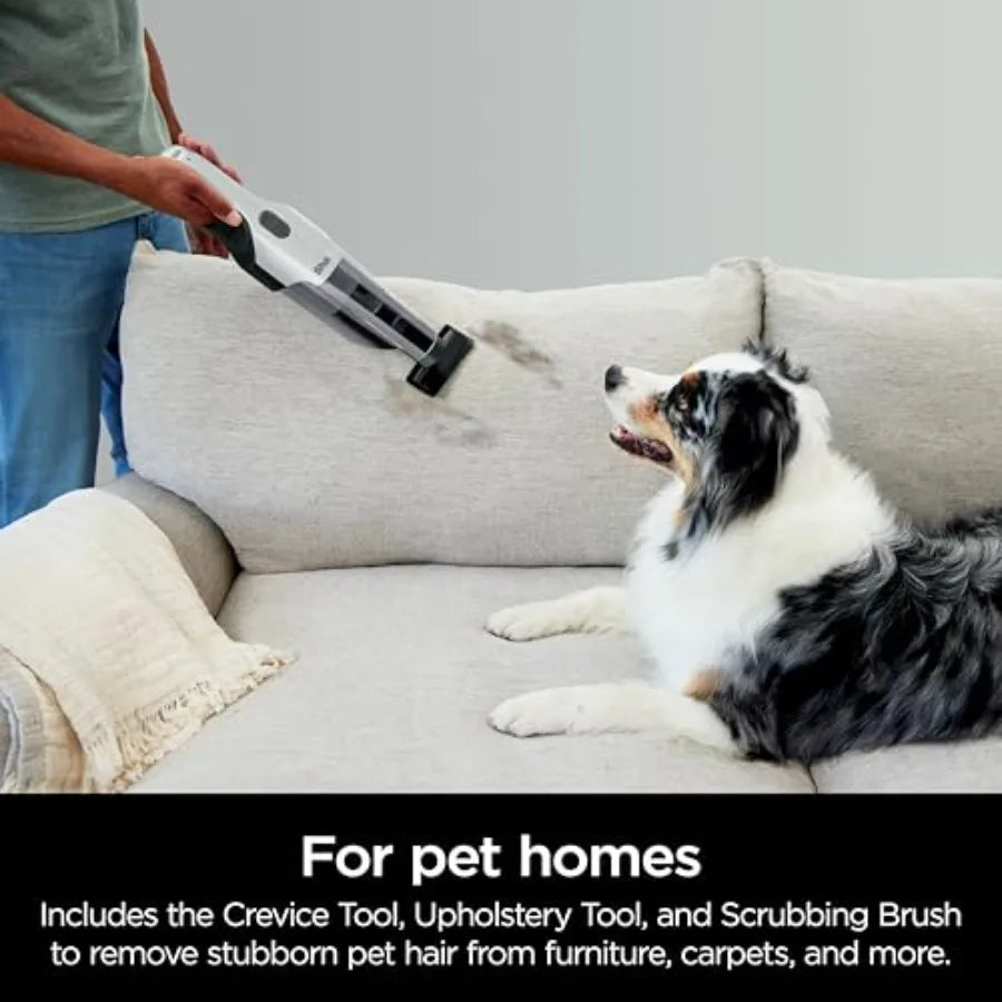 Cyclone PET Handheld Vacuum with HyperVelocity Suction Powerful Pet Hair Pickup Lightweight XL Dust Cup Including Upholstery To