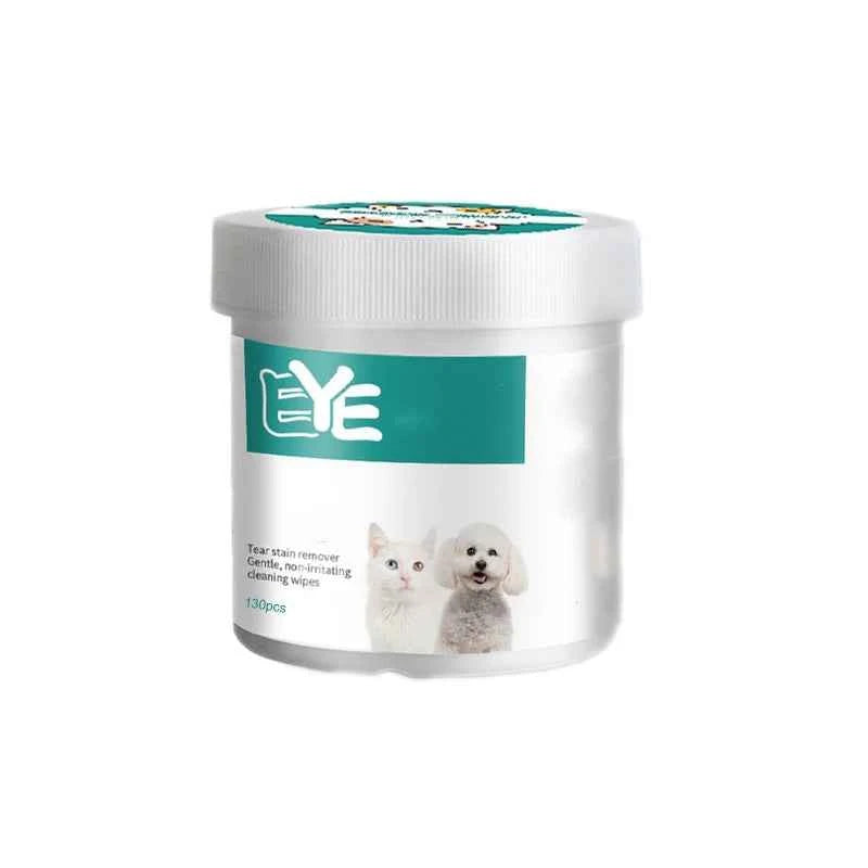 Pet Eye Cleaning Wet Wipes – Dirt & Bacteria Removal for Cats & Dogs