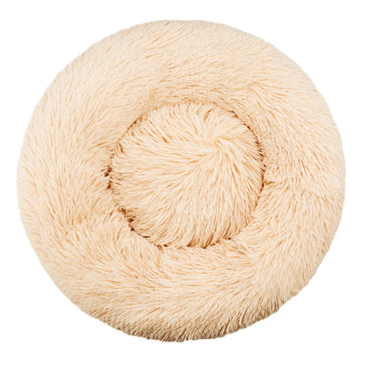Soft Plush Pet Bed – Cozy Washable Bed for Dogs & Cats