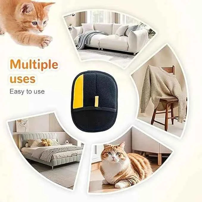 Electrostatic Pet Hair Remover Gloves – Reusable 2‑in‑1 Grooming & Lint Cleaner