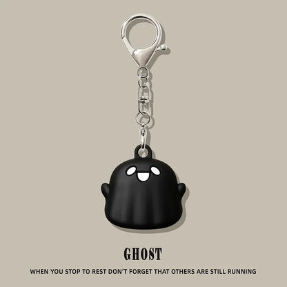 Cute Silicone AirTag Case – Cartoon Protective Keychain Cover for Apple AirTag