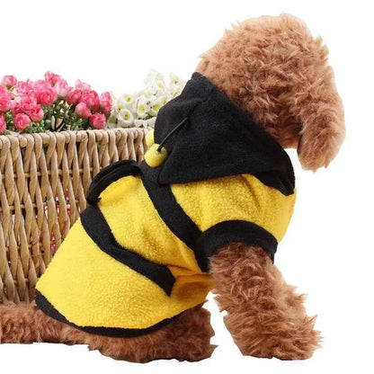 Bee Fleece Dog & Cat Hoodie Costume