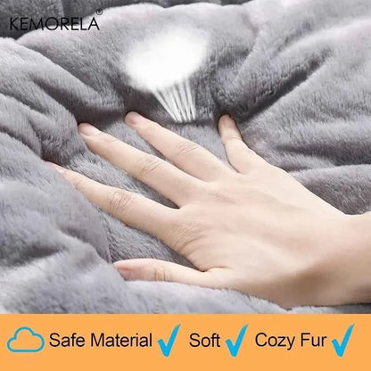 Winter Dog Car Seat Mat with Thick Non‑Slip Bottom for SUVs, Sedans & Trucks