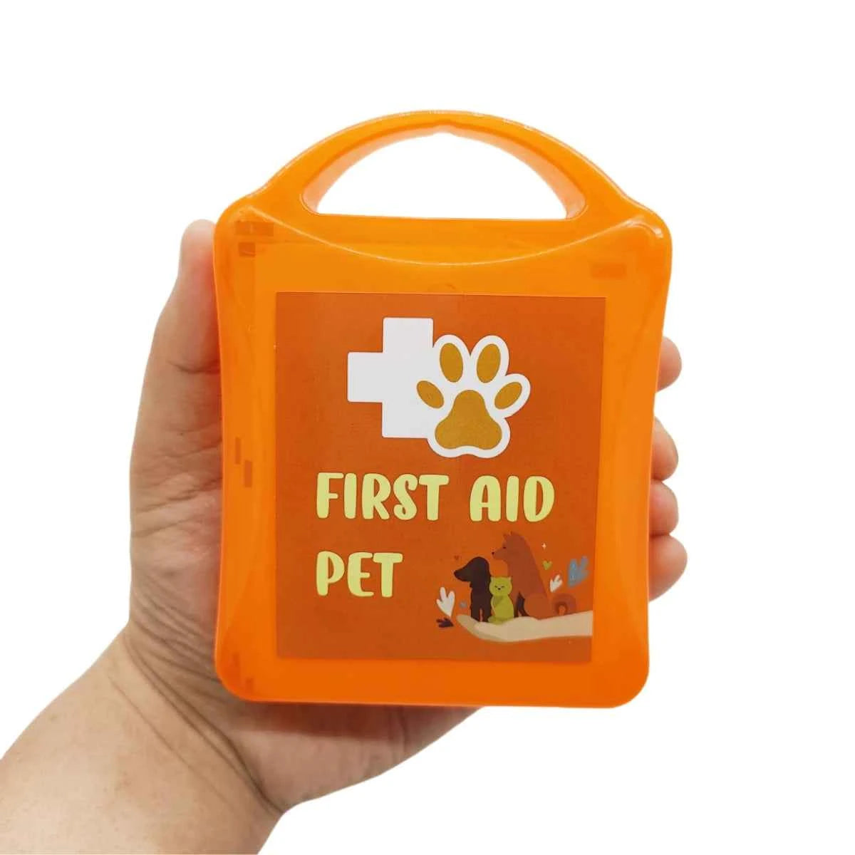Lightweight Pet First Aid Kit Portable Dog Emergency Box for Wound Care Cuts Minor Injuries Travel Accessories
