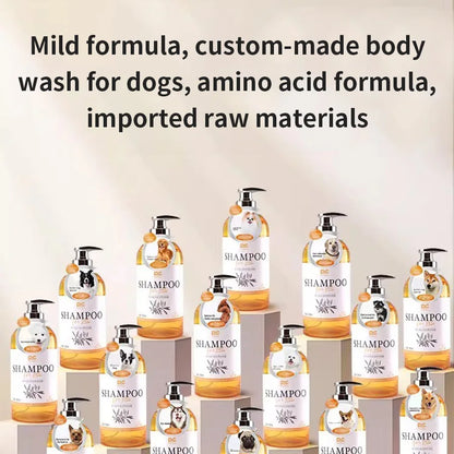 PETCLEAR 2-in-1 Dog Shampoo And Conditioner Mild Formula Puppy Bath Gel 500ml Special Design Cleaning Products for Dogs