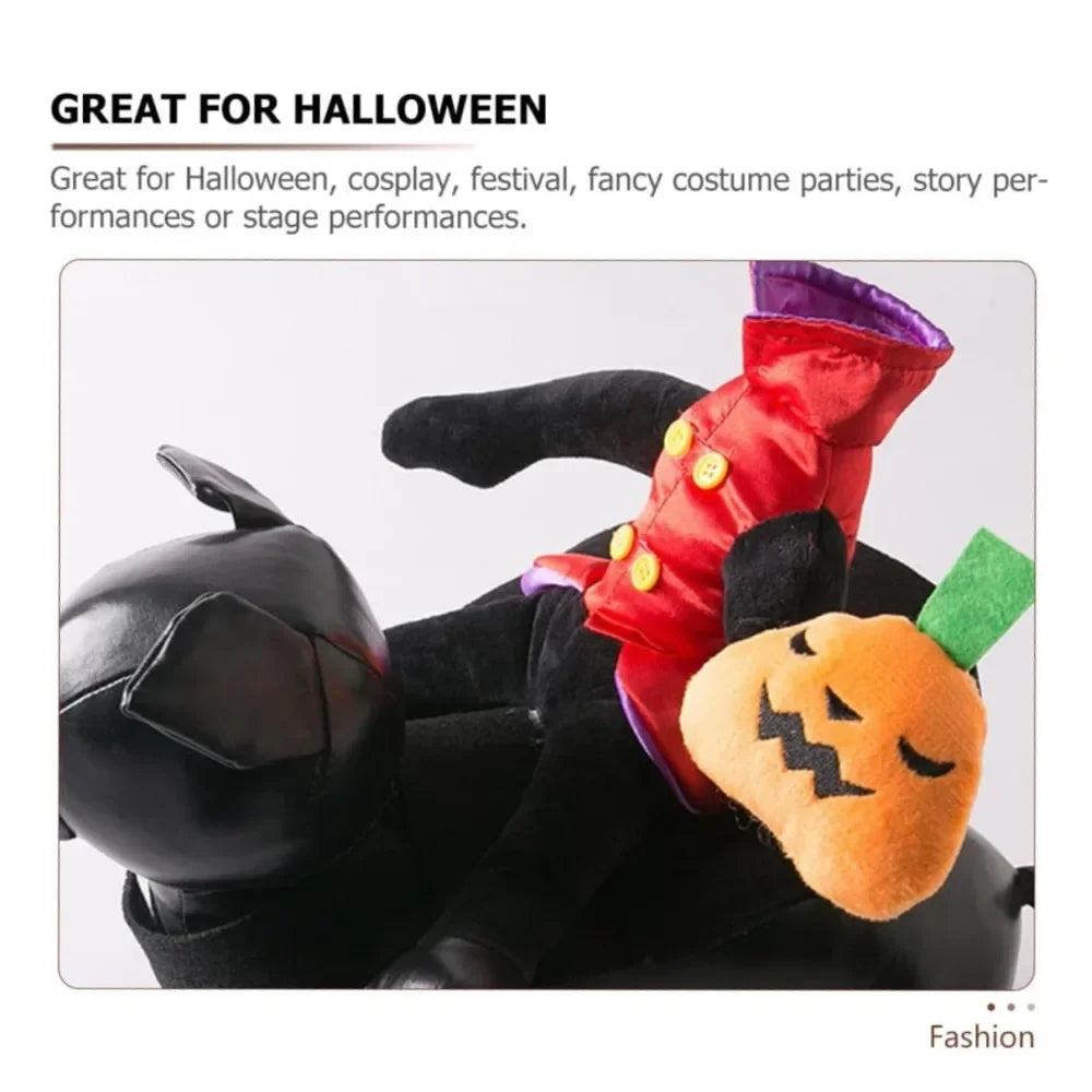 Santa Horse Riding Dog Halloween Costume