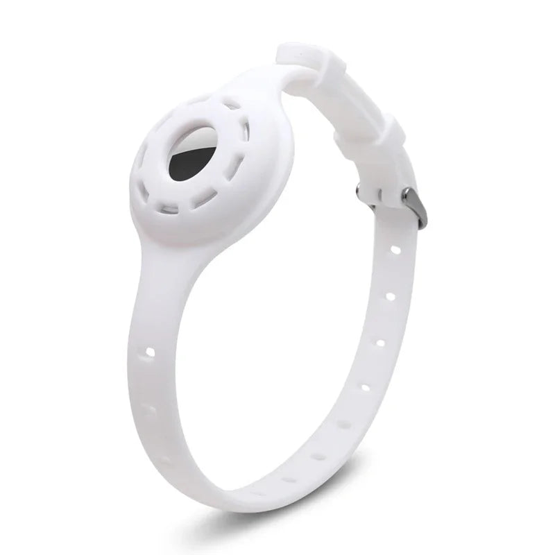 Adjustable Silicone AirTag Cat Collar for Apple AirTag