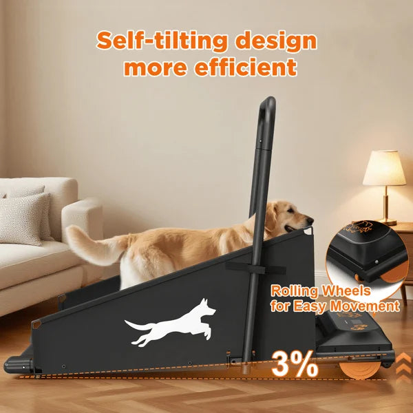 GP03 Electric Dog Treadmill – Foldable Pet Running Machine with 2.5HP Motor
