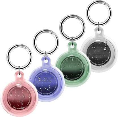 8/4/2 Pack AirTag Keychain Case – Waterproof Dog & Cat Holder
