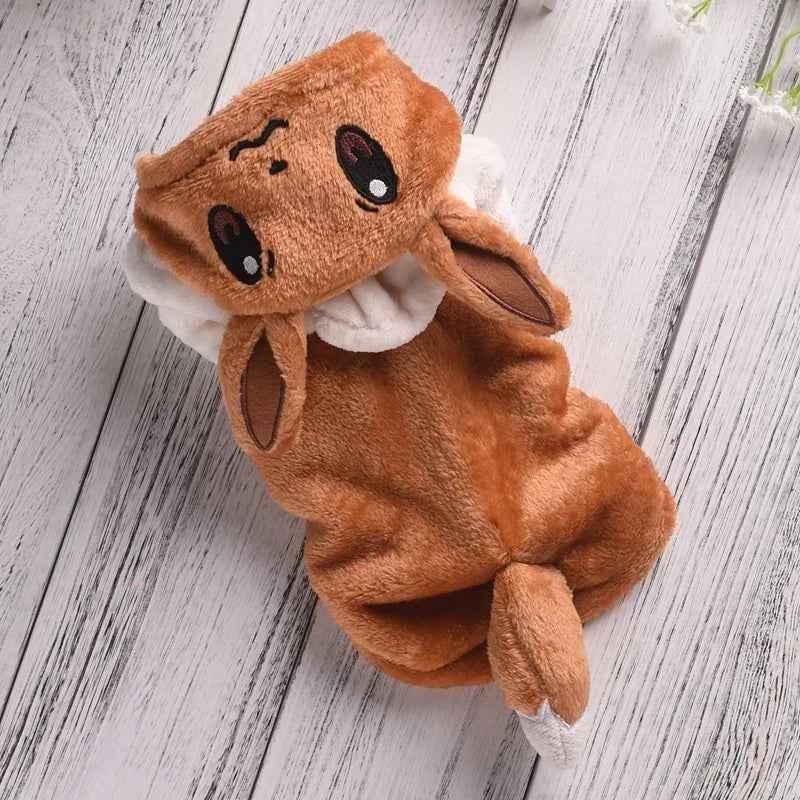 Warm Fleece Halloween Coat for Dogs