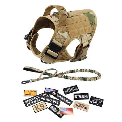 Padded No-Pull Dog Vest Harness – Adjustable Quick-Release Nylon Walking Harness