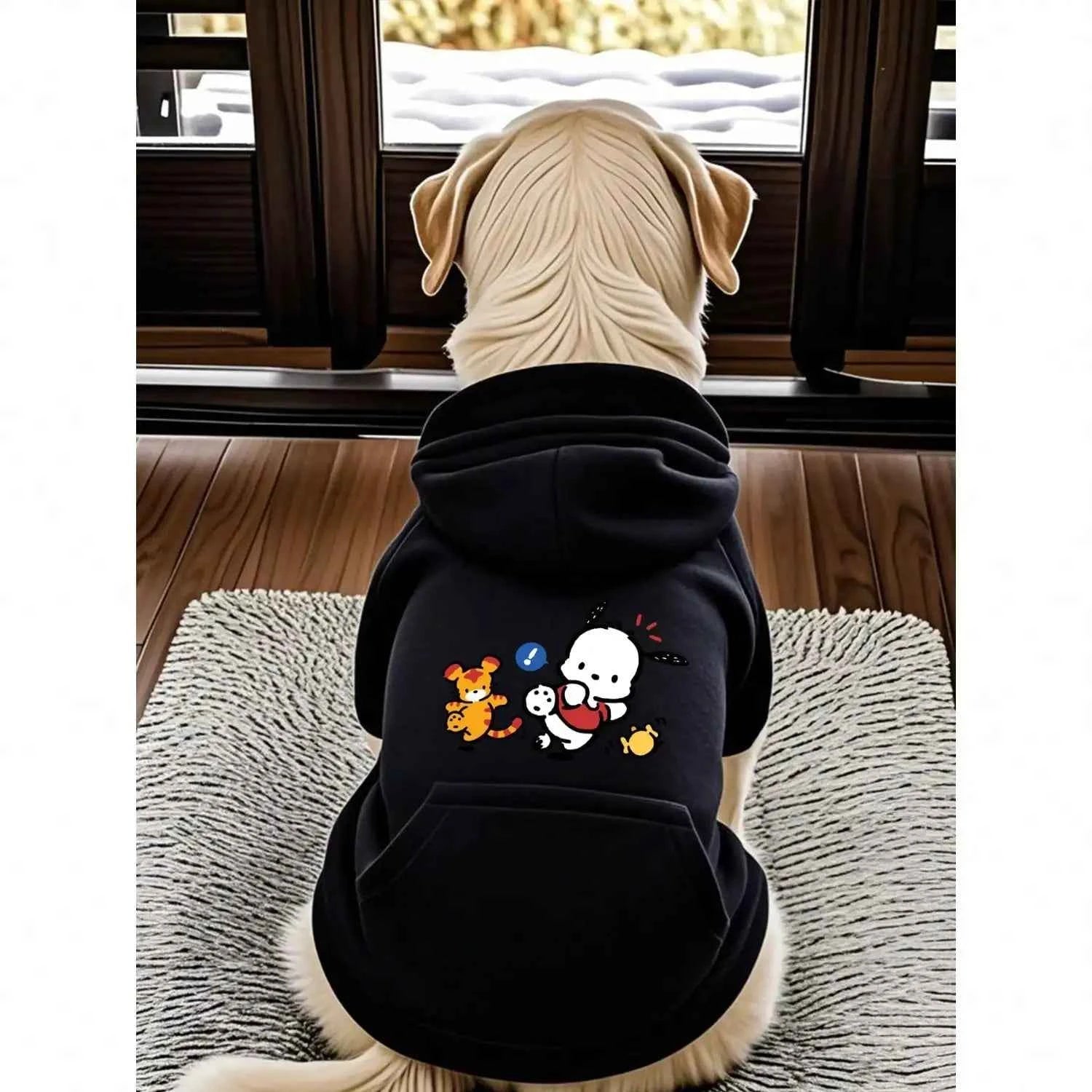 Cat dog hoodie cartoon sports style pet hoodie, pet clothing and dog hoodie sweatshirt