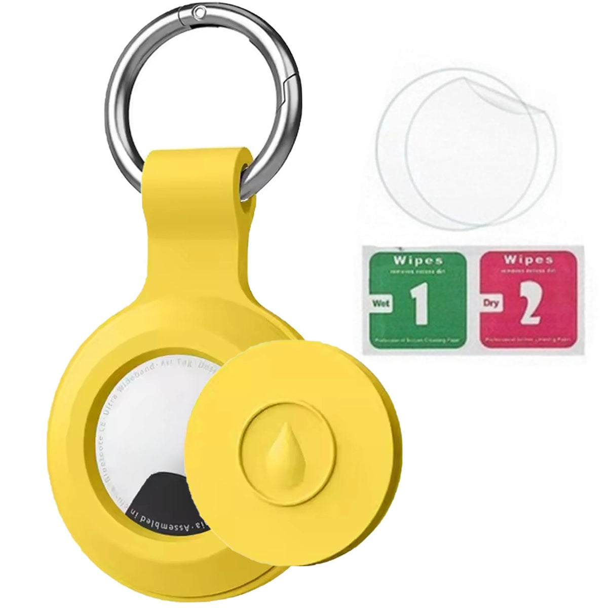 8/4/2 Pack AirTag Keychain Case – Waterproof Dog & Cat Holder