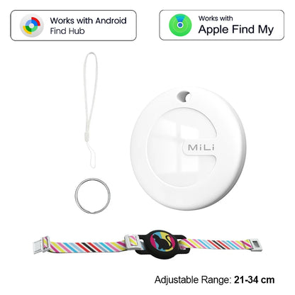 Smart Bluetooth Tracker for Apple Find My & Google Find Hub