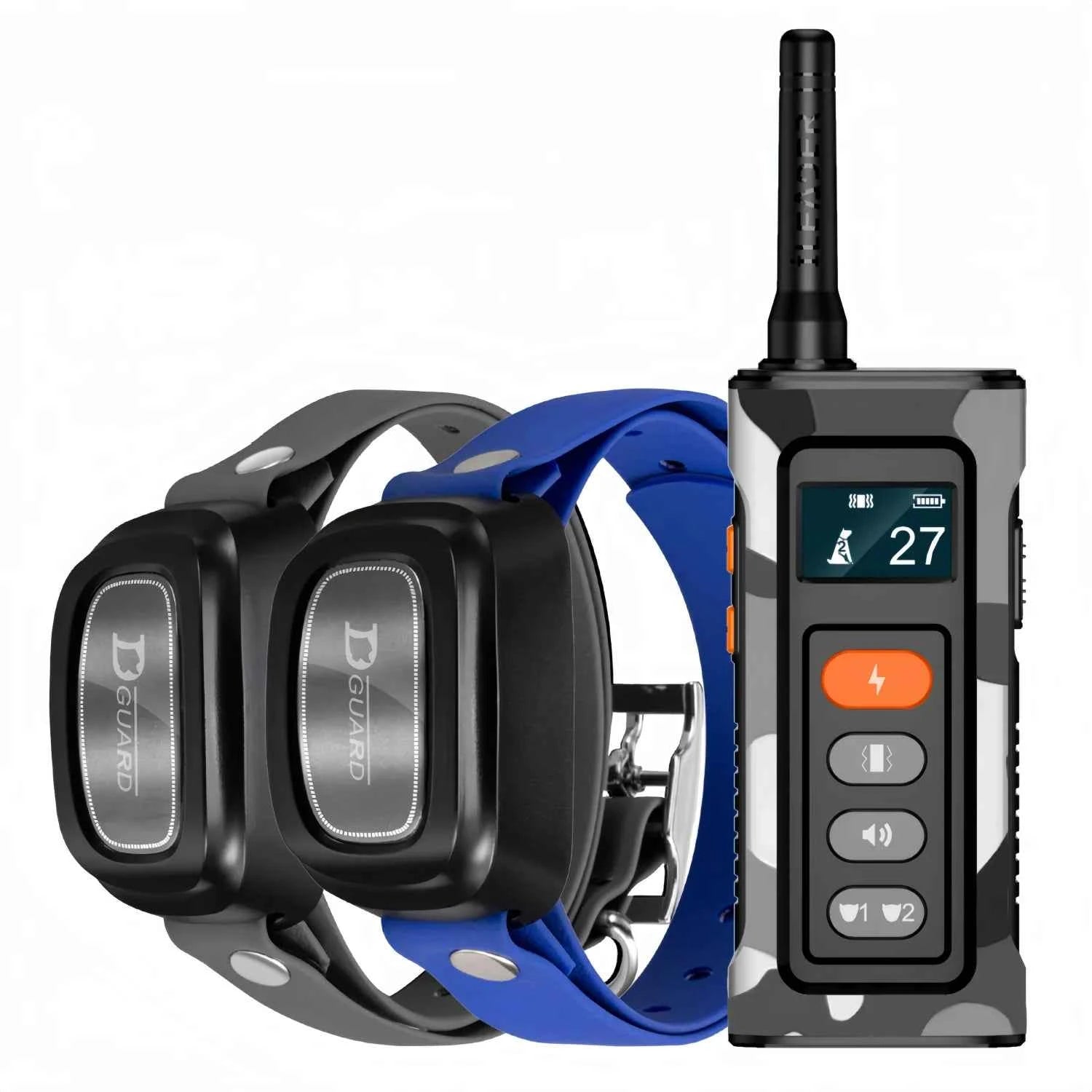 3300Ft Waterproof Remote Dog Training Collar with Shock & Vibration for 8–150lbs
