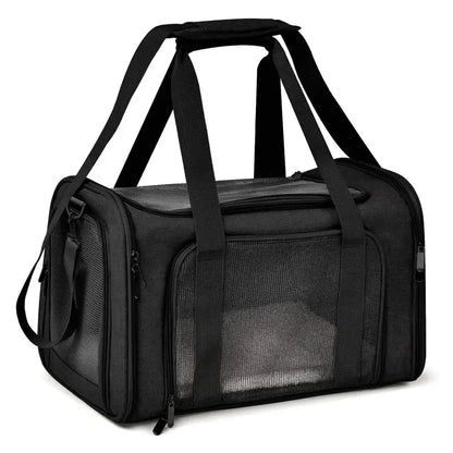 Pet Carrier Bag Side Ventilated Backpack Cat Pet Carriers Dog Travel Bag Airline Approved Transport for Small Dogs Cats Outgoing