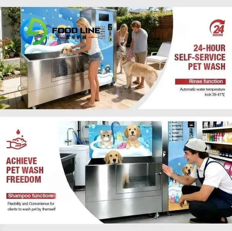 Fully Automatic Dog Washing Machine Customizable Commercial Pet Grooming Equipment Export Quality