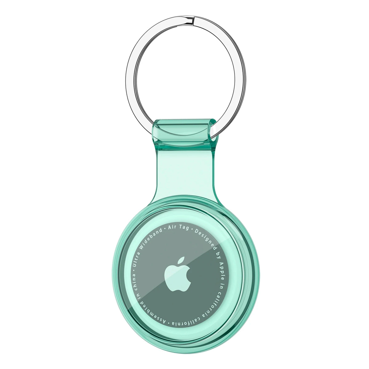 Waterproof TPU AirTag Case with Keychain for Pets & Keys