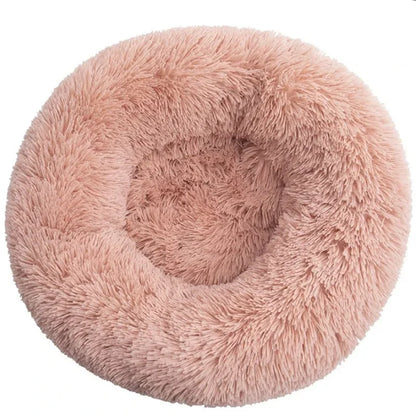 Soft Plush Pet Bed – Cozy Washable Bed for Dogs & Cats