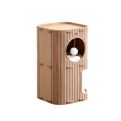 Multi-Layer Cat Nest Cat Climbing Frame Integrated Closed Security Cat Sleeping Nest Scratch-Resistant Wear-Resistant Four-Seas