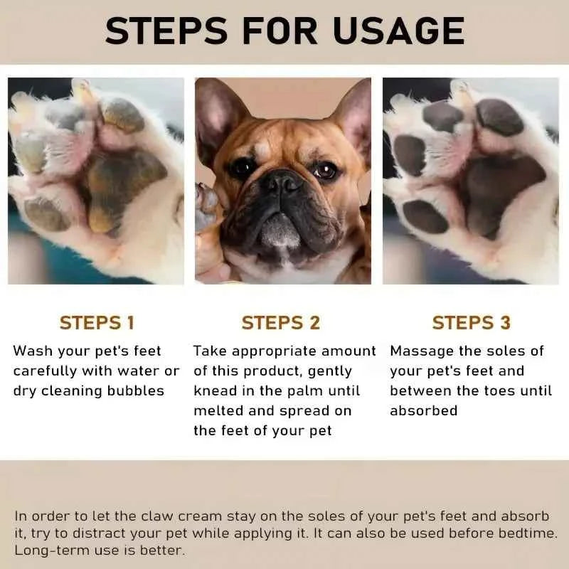 Pet Paw Protector Balm – 45g Moisturizing Cream for Dogs & Cats