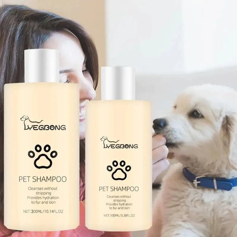 Pet Shampoo Cat Dog Hair Softening Shower Gel Anti Mite Moisturizing Itchy Cleans Hair Remove Dirt Odor Pet Products
