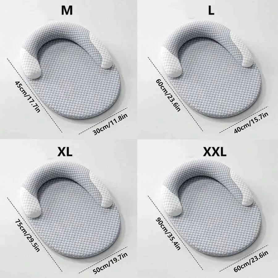 1pc Orthopedic Foam Dog Bed Cooling Mat, Pet Cat Dog Ice Bean Pad, Breathable Non-Slip Washable Cool Dog Bed Mat, Suitable For S