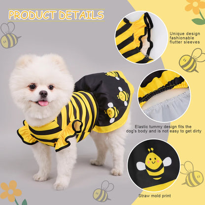 Bumble Bee Dress Costume for Dogs & Cats