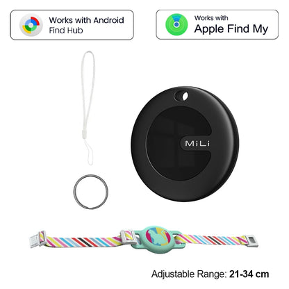 Smart Bluetooth Tracker for Apple Find My & Google Find Hub