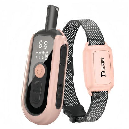 YHLC Waterproof Dog Training & Bark Deterrent Collar – Remote Beep & Vibration, 1000–1200m Range