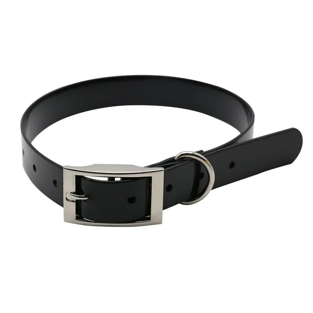 JanPet Fashion TPU Dog Pet Collars High quality waterproof deodorant Resistant dirt Easy clean collars 10 Colors Pet Products