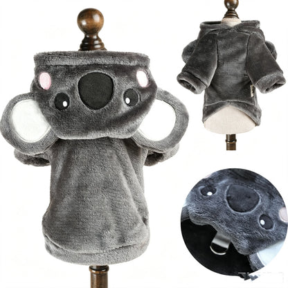 Warm Fleece Halloween Coat for Dogs
