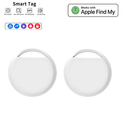 Smart Bluetooth Mini GPS Tracker Work With Find My APP ITag Anti Lost Reminder Device MFI Rated Locator Car Key Pet Kids Finder